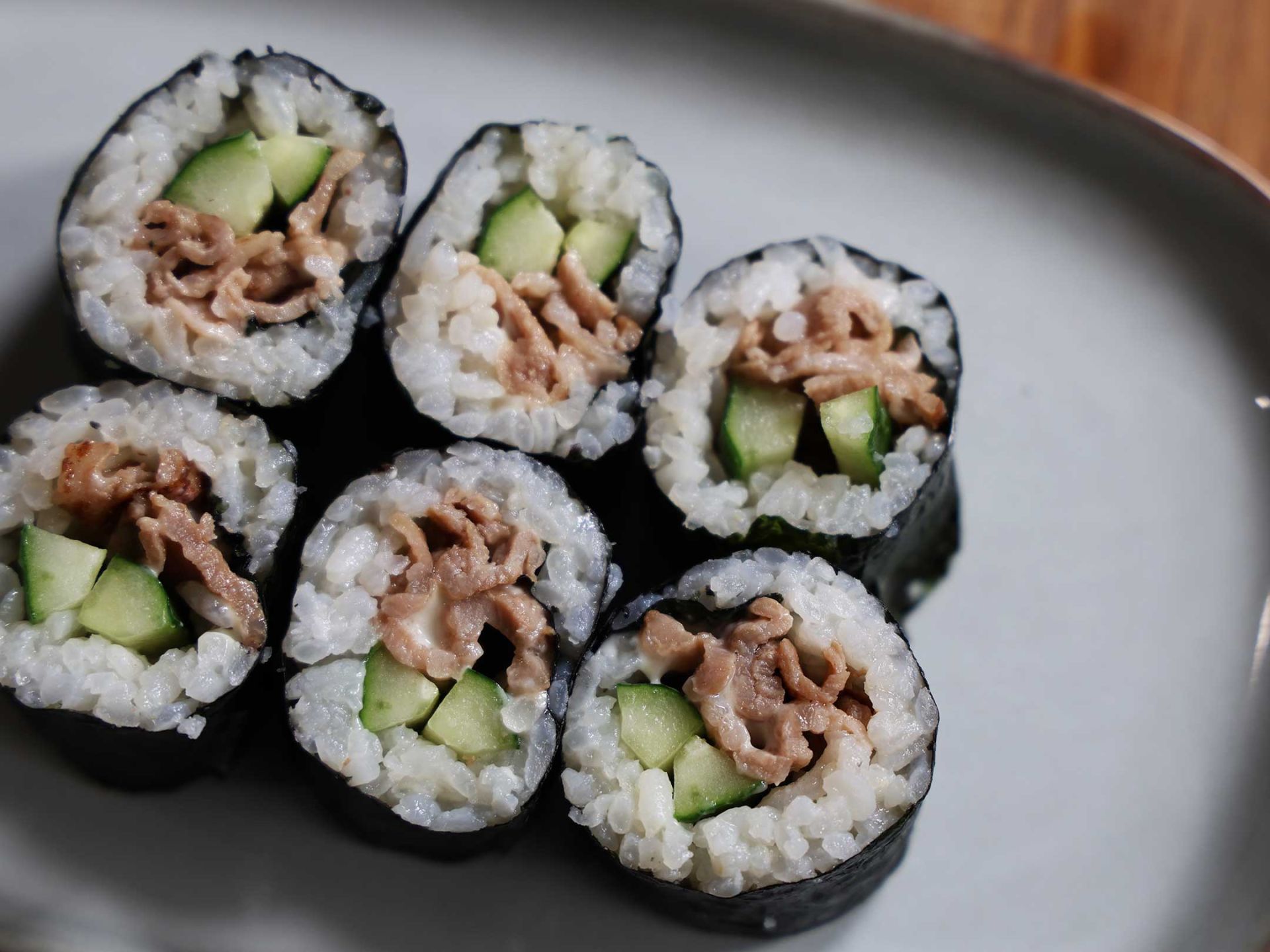 日式燒烤梅花肉壽司卷-A4